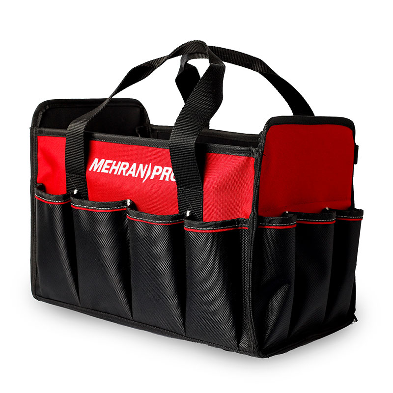 MMC 1747 16 IN TOOL BAG WITH OPENABLE TOOL ROLL