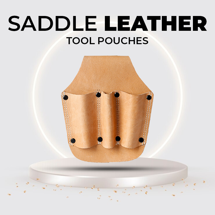 Saddle Leather Tool Pouches