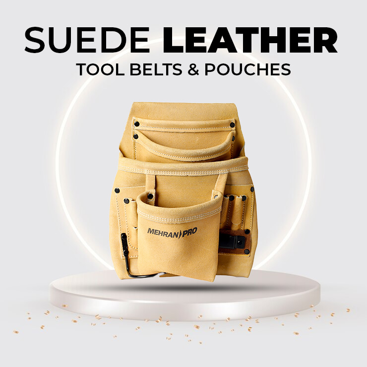 Suede Leather Tool Belts & Pouches